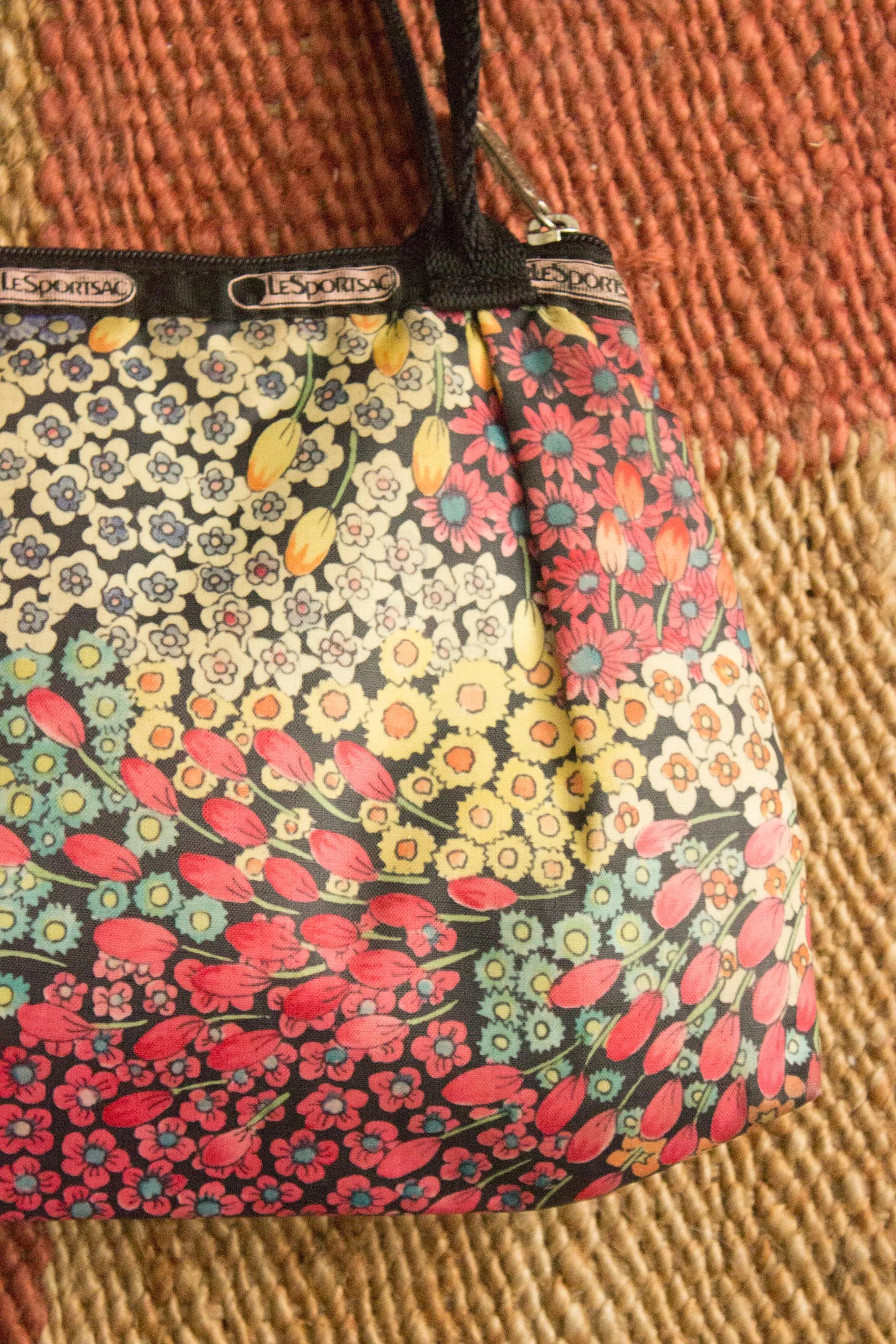 1990s LeSportsSac Liberty Floral Nylon Bag — Wayward Collection